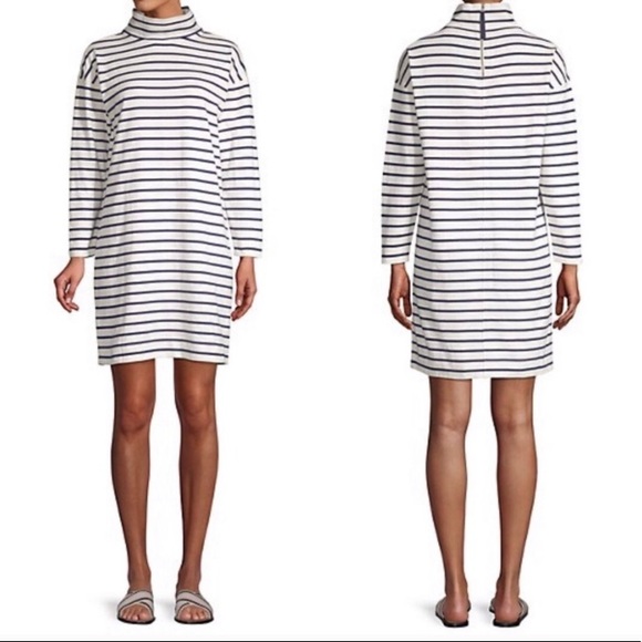 Vineyard Vines funnel neck striped knit dress - Picture 2 of 12